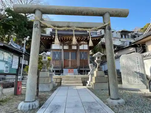 塩屋若宮神社の鳥居