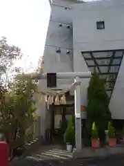 八津御嶽神社の鳥居