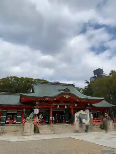 生田神社の本殿・本堂
