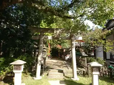 田蓑神社の鳥居