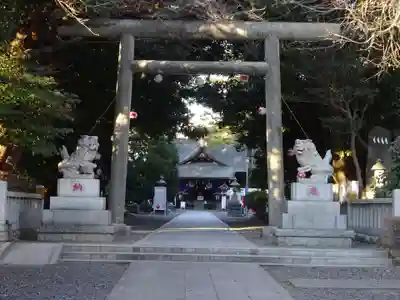 前鳥神社の鳥居