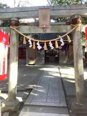 五社稲荷社の鳥居