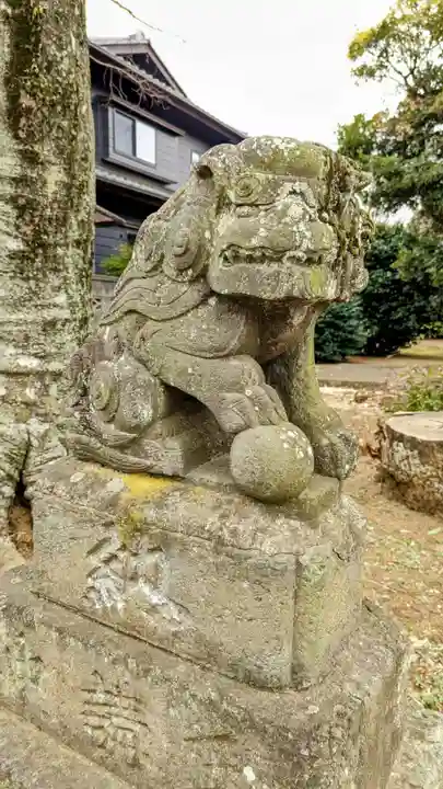 十二社神社の狛犬