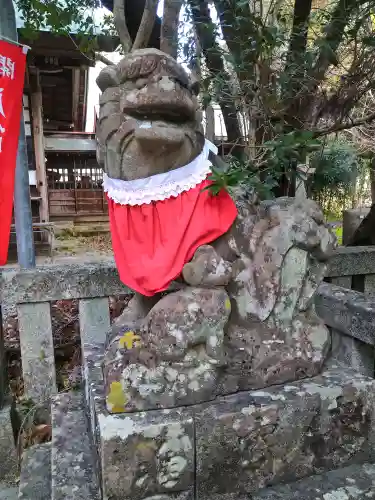 朝倉神社の狛犬