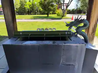 美瑛神社の手水舎