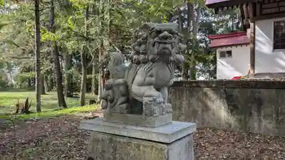 智恵文神社の狛犬
