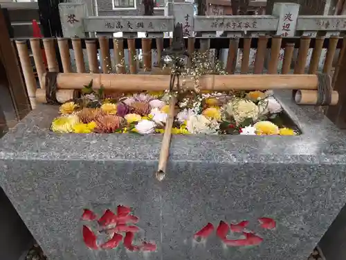 高円寺氷川神社の手水