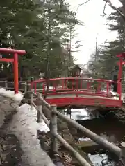 白石神社の庭園