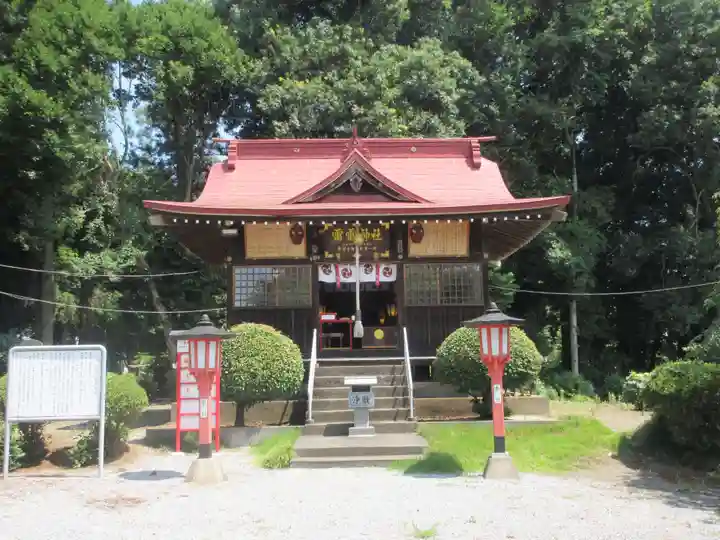 天狗山雷電神社の本殿・本堂