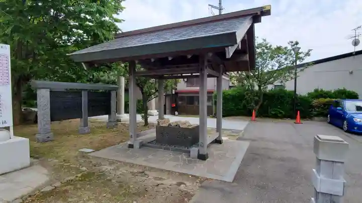 土崎神明社の手水舎