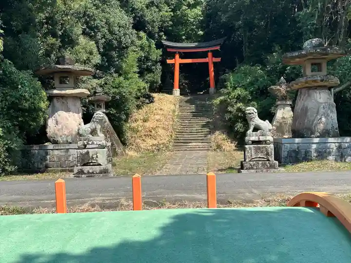 大尾神社の鳥居