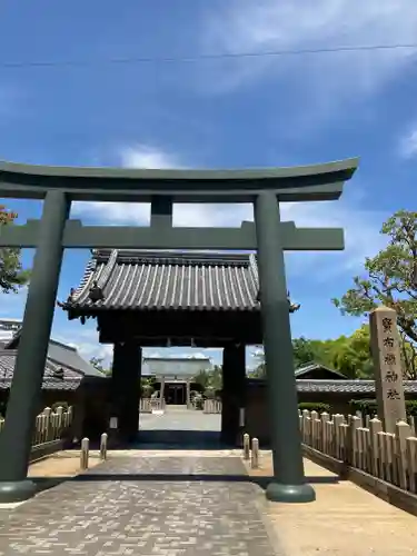 貴布禰神社の鳥居