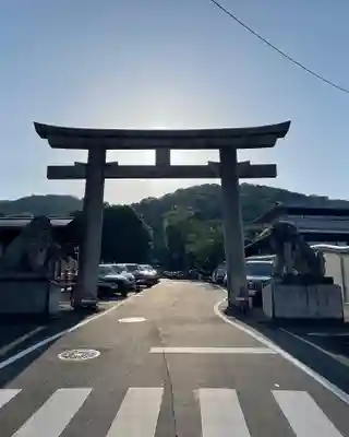 京都霊山護國神社の鳥居