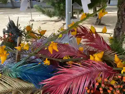 三津厳島神社の手水舎