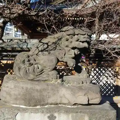 湯島天満宮の狛犬