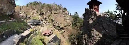 宝珠山 立石寺の景色