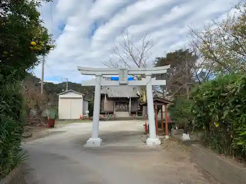 熊野神社の鳥居