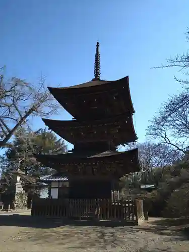 前山寺の塔