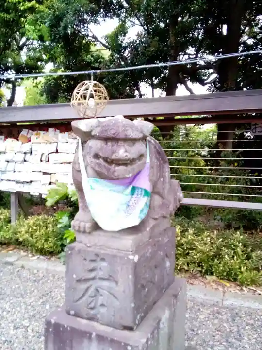 菊田神社の狛犬