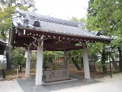 神明神社(高棚神明神社)の手水舎