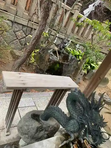 彦島八幡宮の手水舎