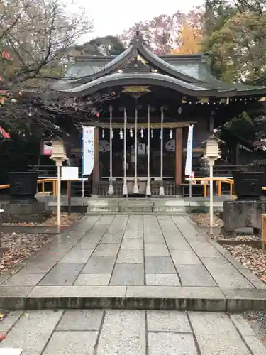 鎮守氷川神社の本殿