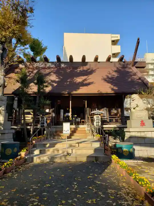 高円寺氷川神社の本殿・本堂