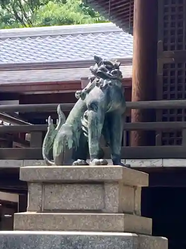 五條天神社の狛犬