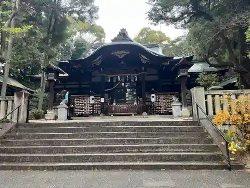岡崎神社の本殿・本堂