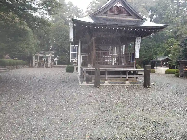 阿志都彌神社の本殿・本堂