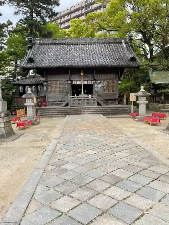 菅生神社の本殿・本堂