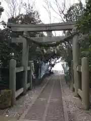 羽豆神社の鳥居