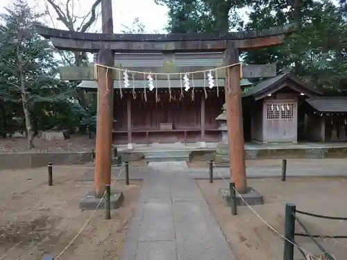 廣幡八幡宮の鳥居