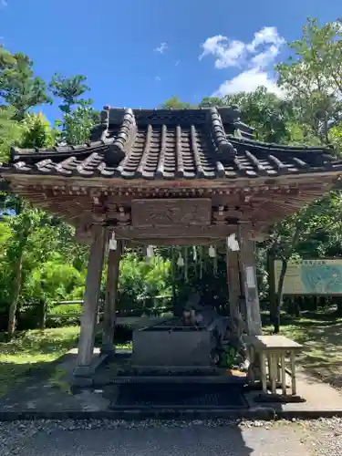 笠森寺の手水舎