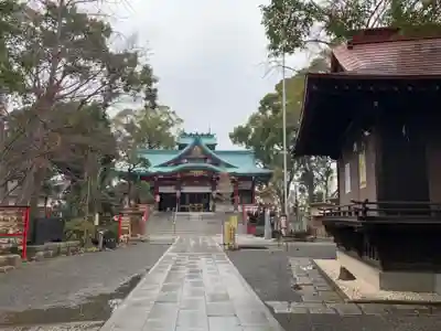 多摩川浅間神社の本殿・本堂