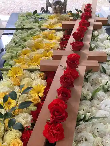 帯廣神社の手水舎