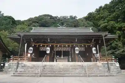 石見国一宮　物部神社の本殿・本堂