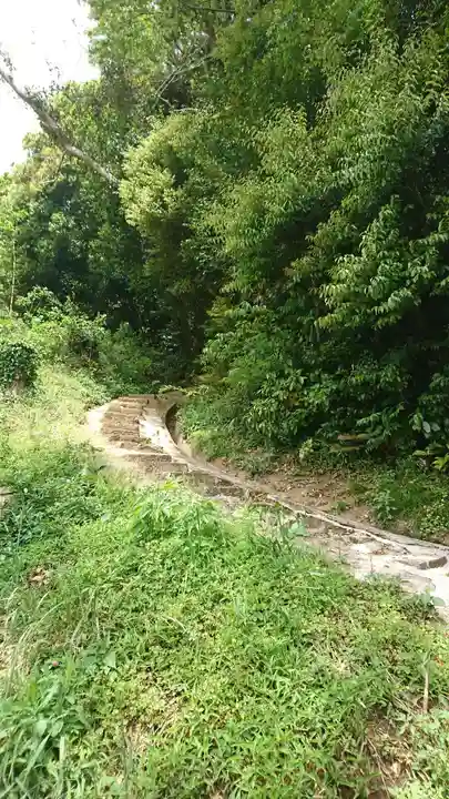 側高神社の周辺