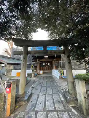 貴布禰神社の鳥居