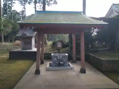 松山神社の手水舎