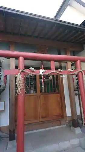 稲荷神社の鳥居