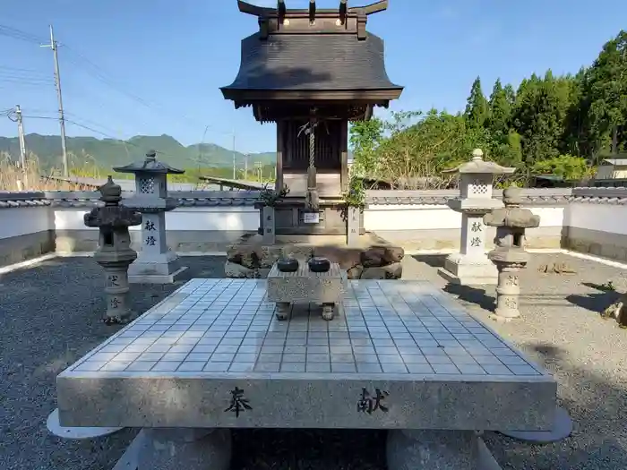 石見神社の本殿