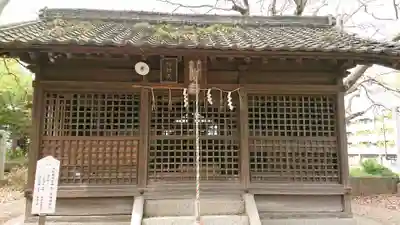 鳥飼八幡宮の本殿・本堂