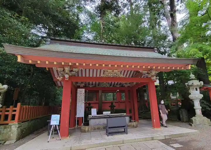 香取神宮の手水舎