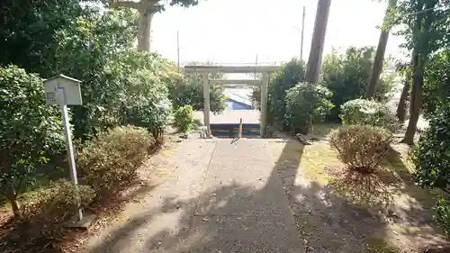 飯綱神社の鳥居