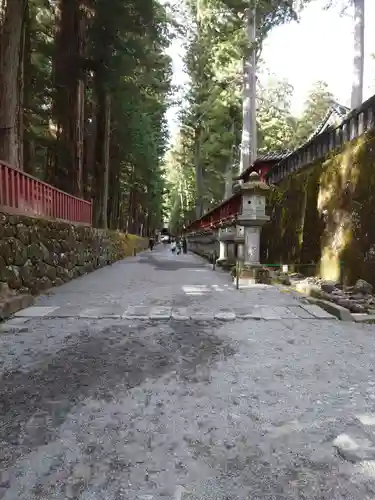 日光二荒山神社の景色