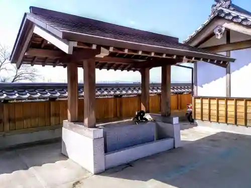 天徳院の手水舎