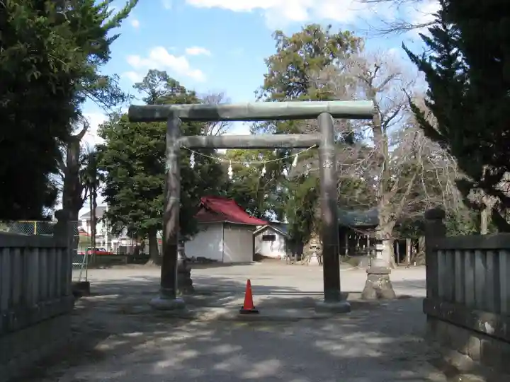 飯泉八幡神社の鳥居