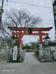 洲崎神社の鳥居