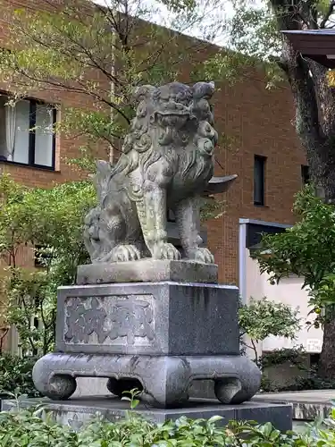 若宮八幡社の狛犬